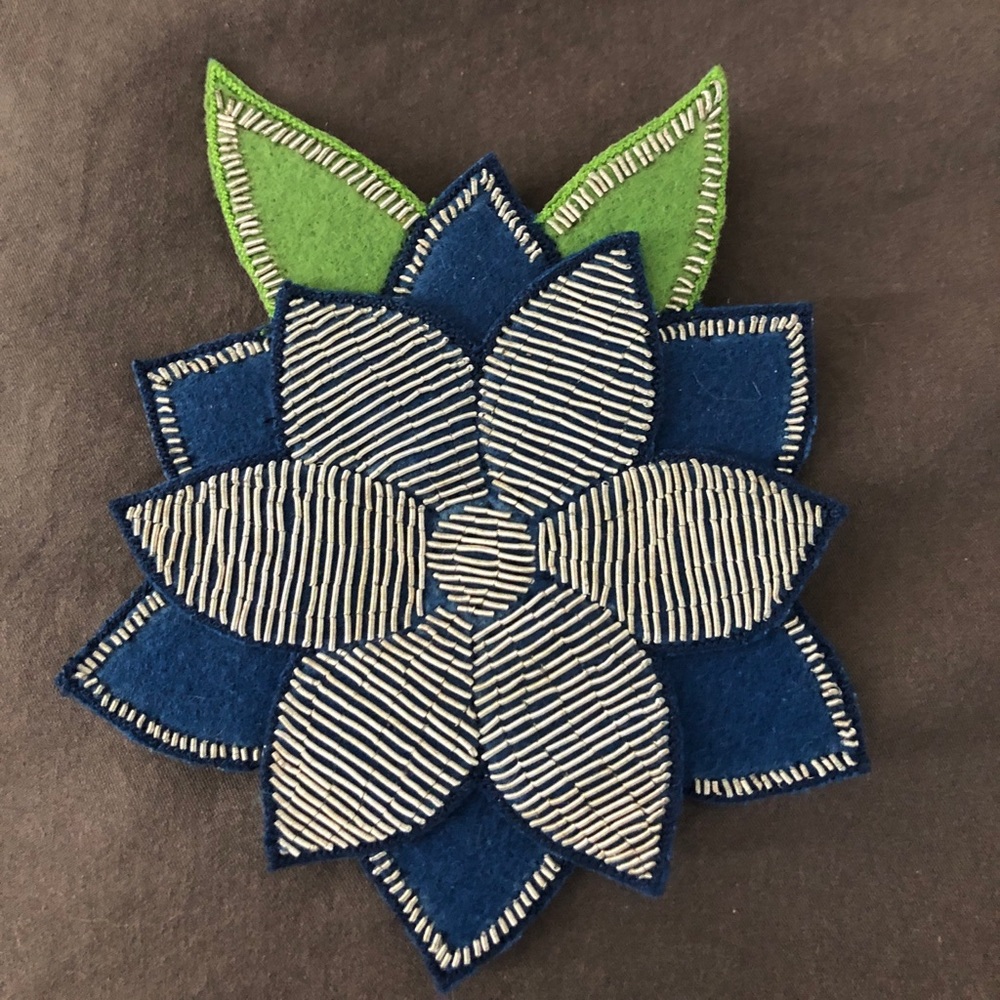 Metal Thread Patch